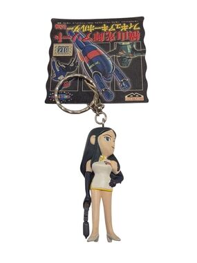Giant Robo Ginrei Mitsuteru Yokoyama figure keychain Banpresto Rare Anime 1998